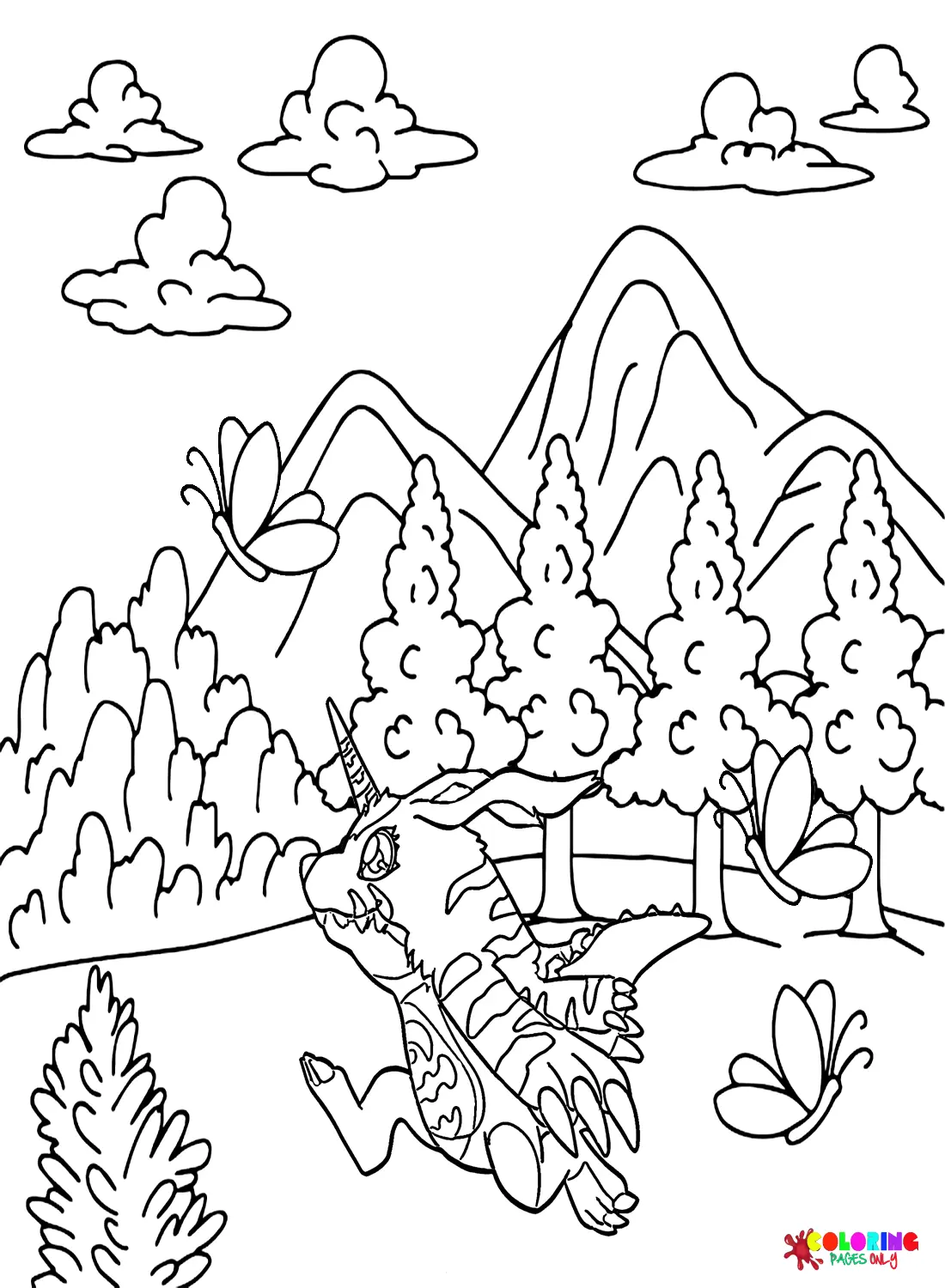 Gabumon Coloring Pages 4