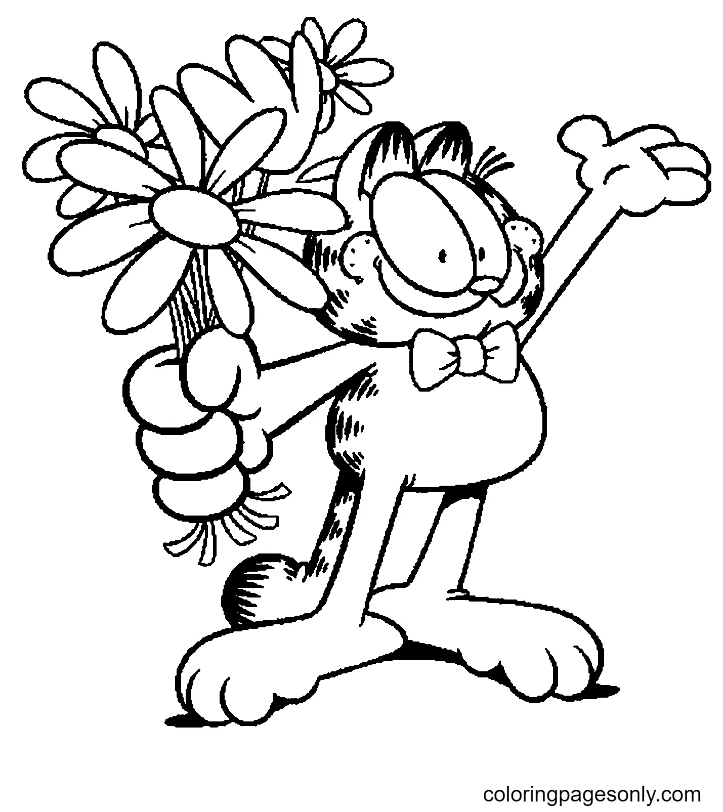 Garfield Coloring Pages 53