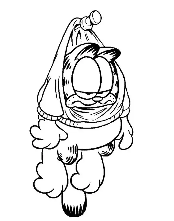 Garfield Coloring Pages 63