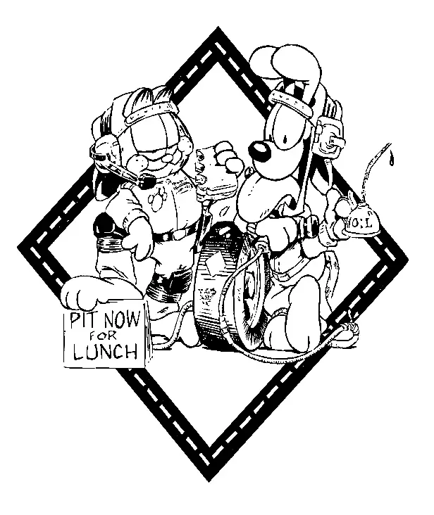 Garfield Coloring Pages 83