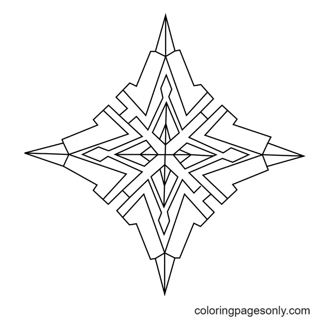 Geometric Coloring Pages 56