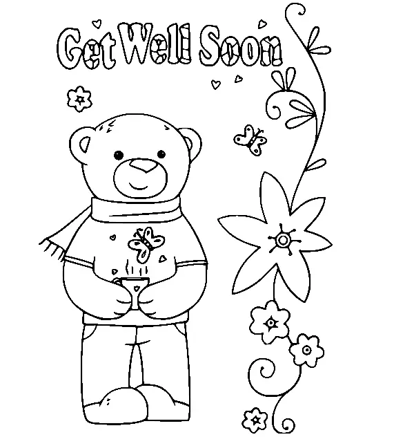 Desenhos de As Melhoras Para Colorir 36