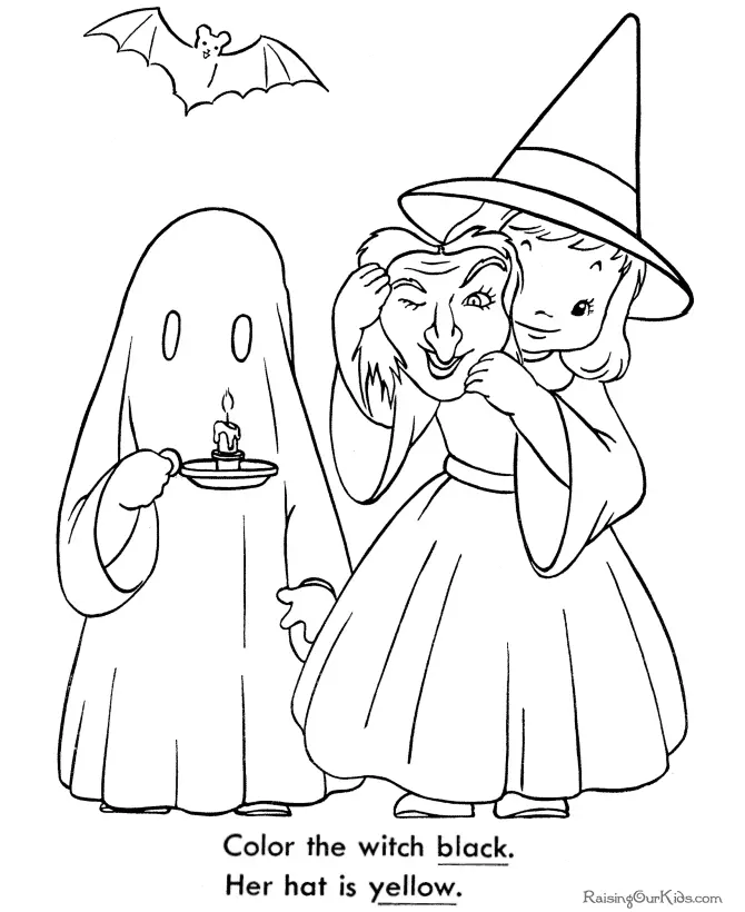 Desenhos de Fantasma Para Colorir 26