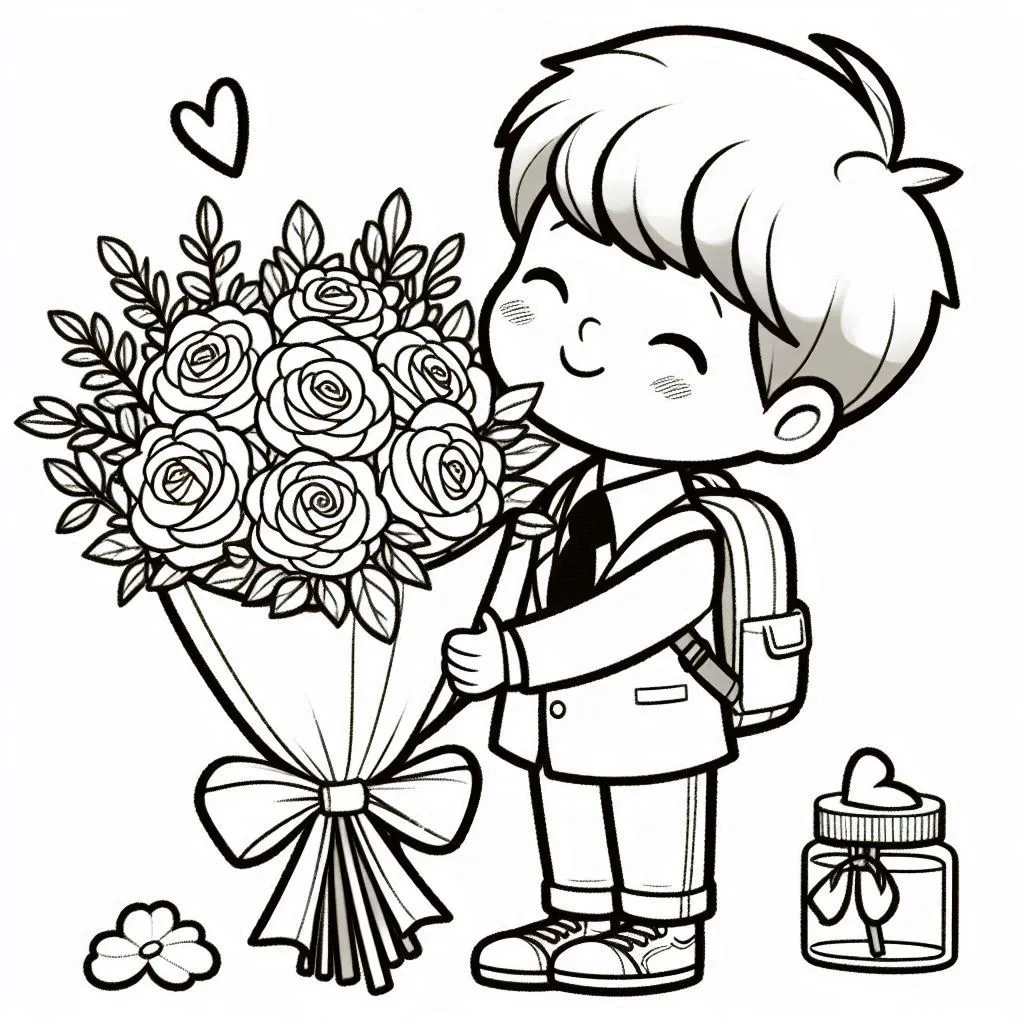 Gift coloring pages 18