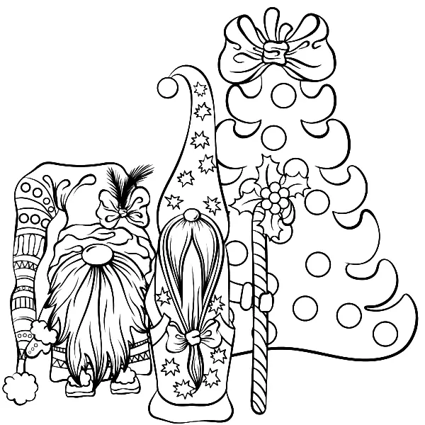 Gnome Coloring Pages 21