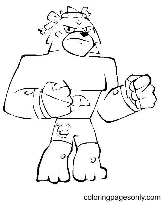 Goo Jit Zu Para Colorear 15