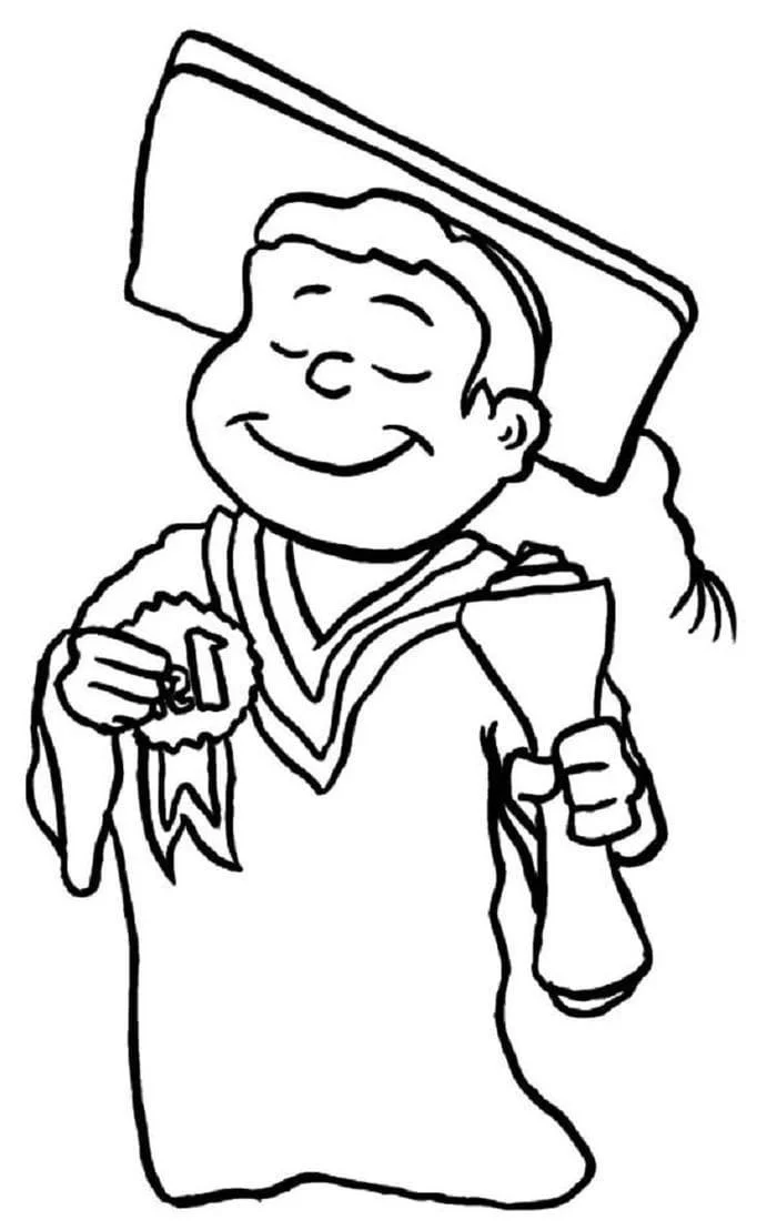 Graduation Coloring Pages 54
