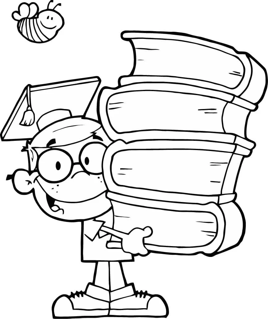 Graduation Coloring Pages 57