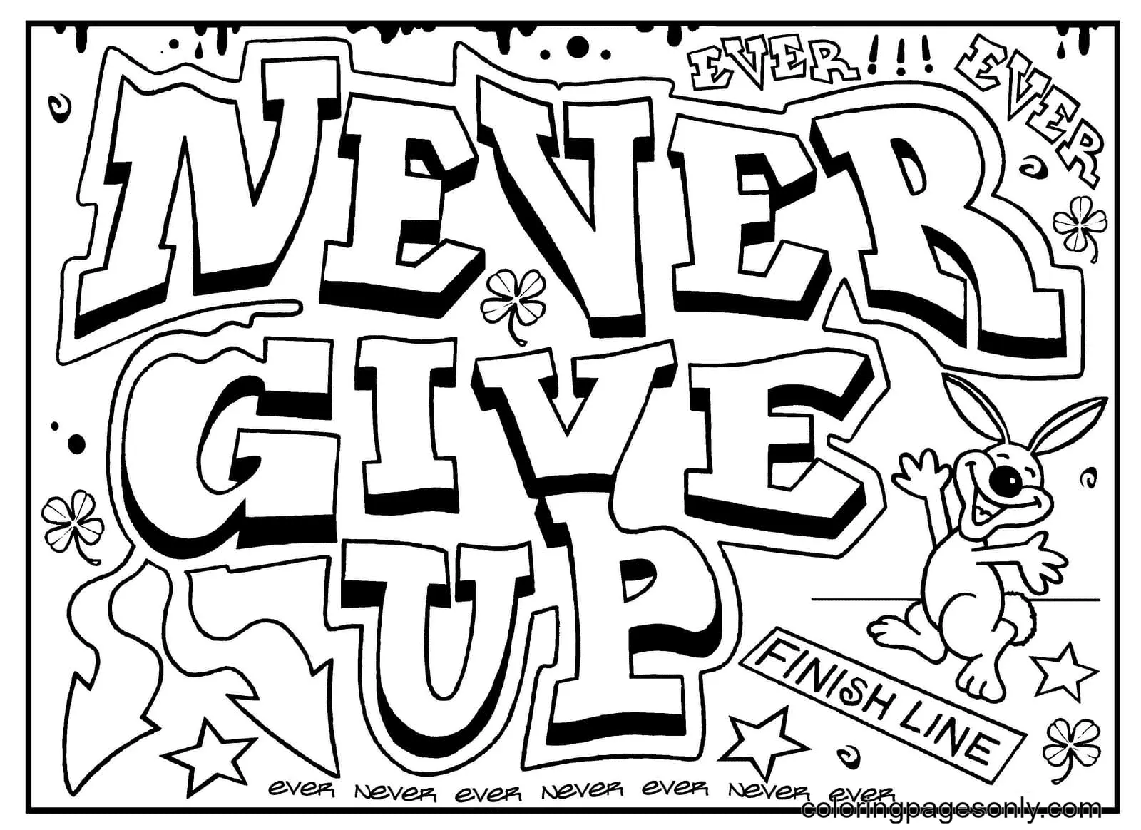 Graffiti Coloring Pages 66