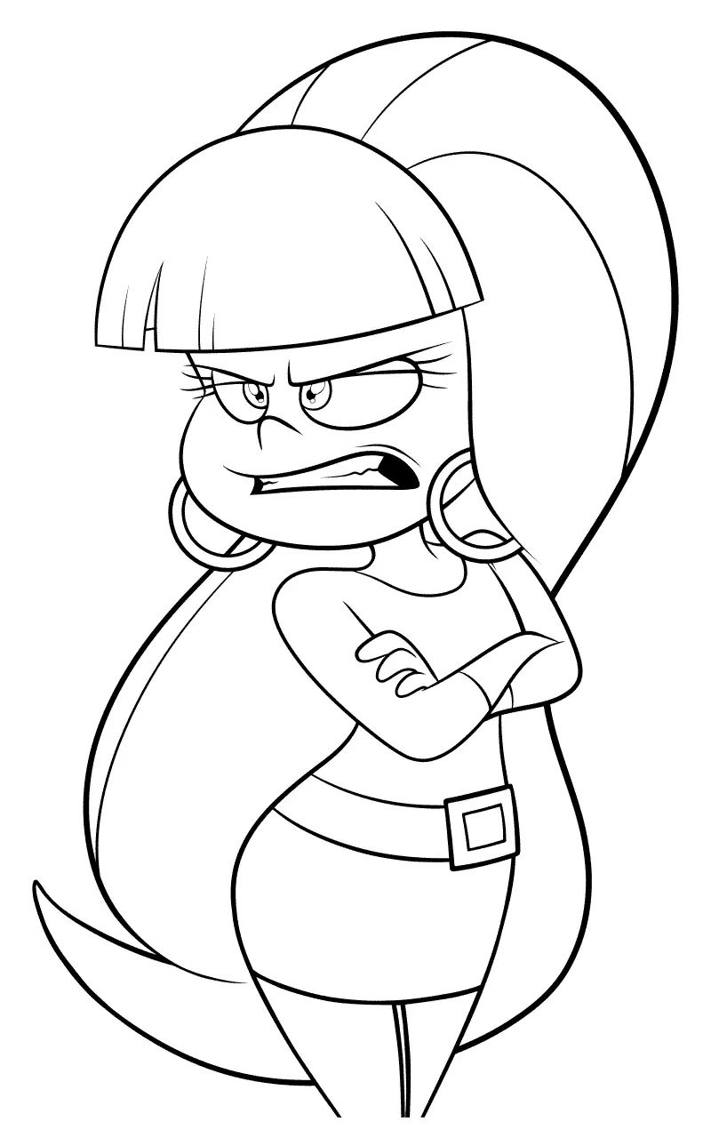 Gravity Falls Coloring Pages 18