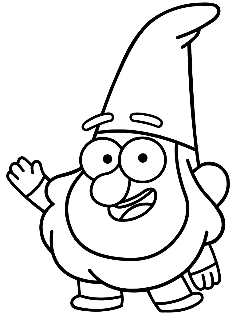 Gravity Falls Coloring Pages 31