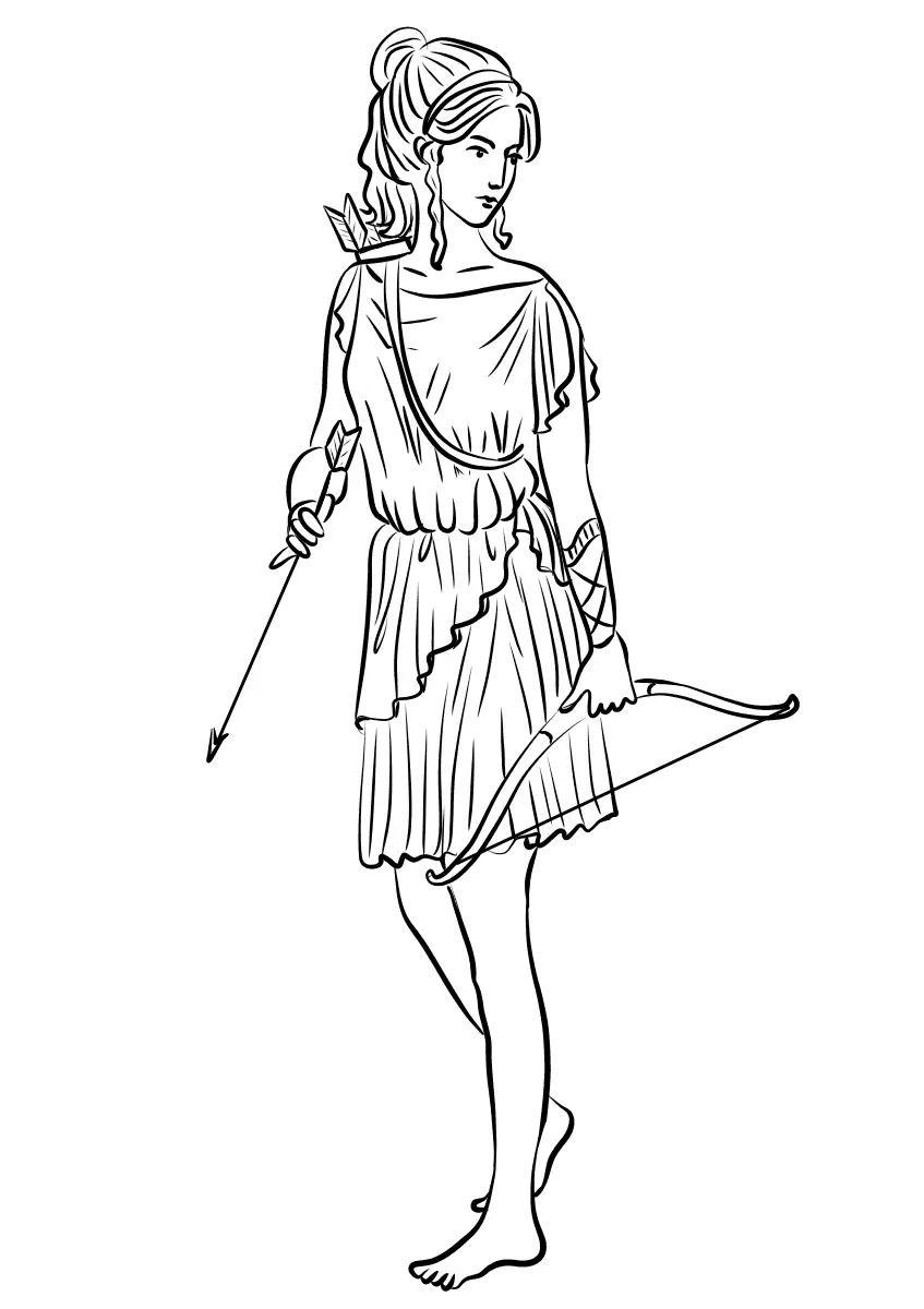 Greek Mythology Coloring Pages 1
