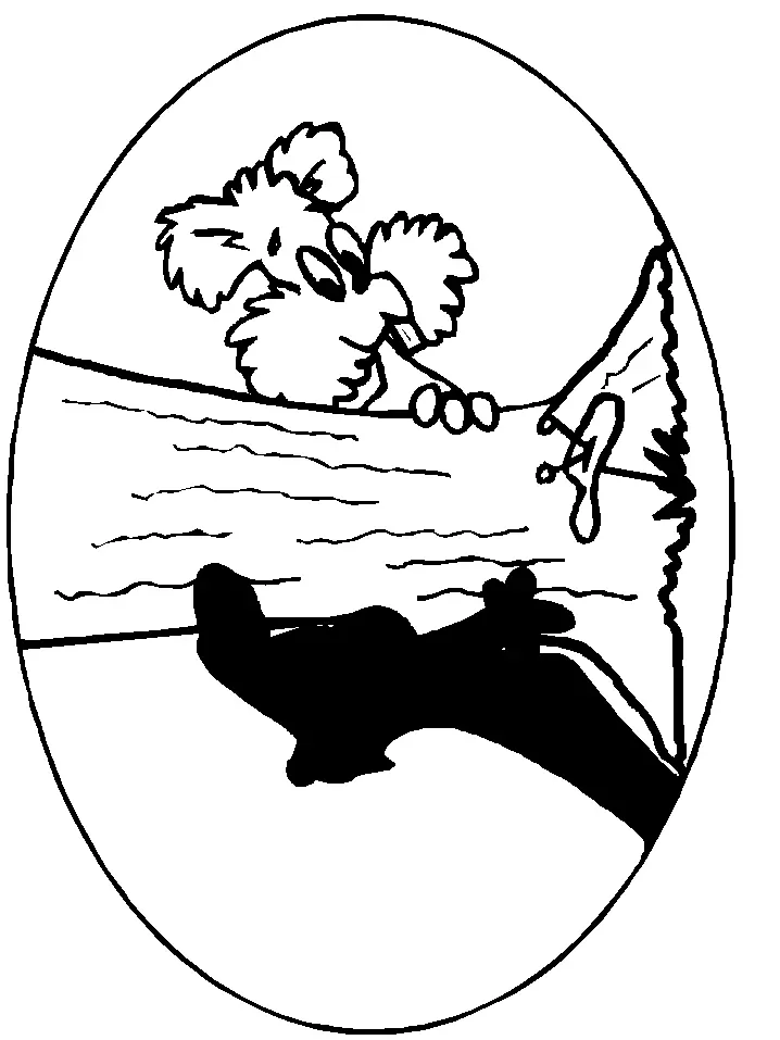 Groundhog Coloring Pages 18