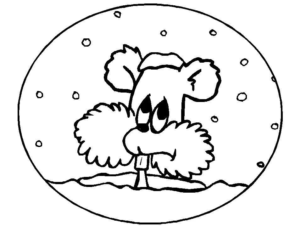 Groundhog Coloring Pages 23