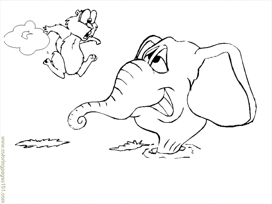 Groundhog Coloring Pages 41