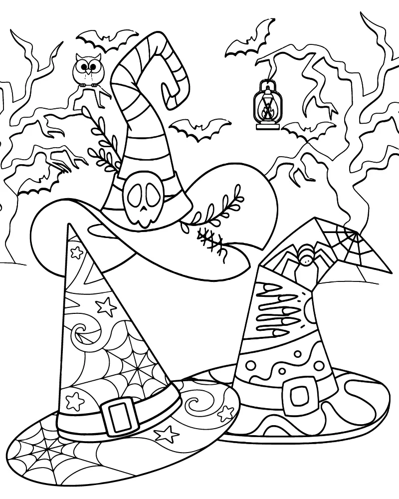 Halloween for Adults Coloring pages 16