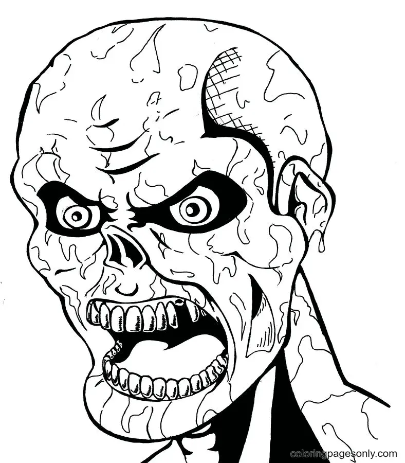 Desenhos de Monstros de Halloween Para Colorir 55