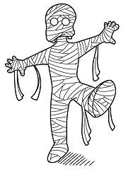 Desenhos de Monstros de Halloween Para Colorir 66