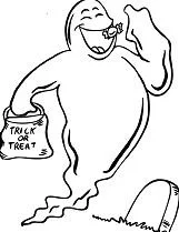 Desenhos de Monstros de Halloween Para Colorir 72