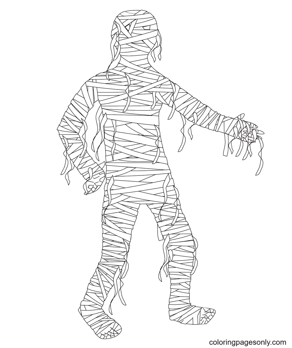 Desenhos de Monstros de Halloween Para Colorir 88