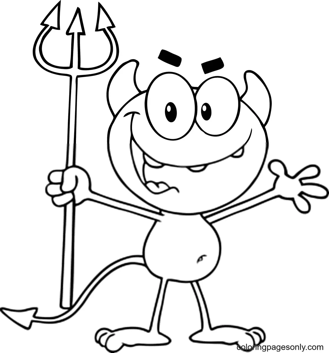 Desenhos de Monstros de Halloween Para Colorir 93