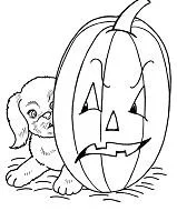 Desenhos de Abobora de Halloween Para Colorir 17