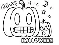 Desenhos de Abobora de Halloween Para Colorir 35