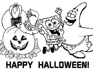 Desenhos de Abobora de Halloween Para Colorir 68