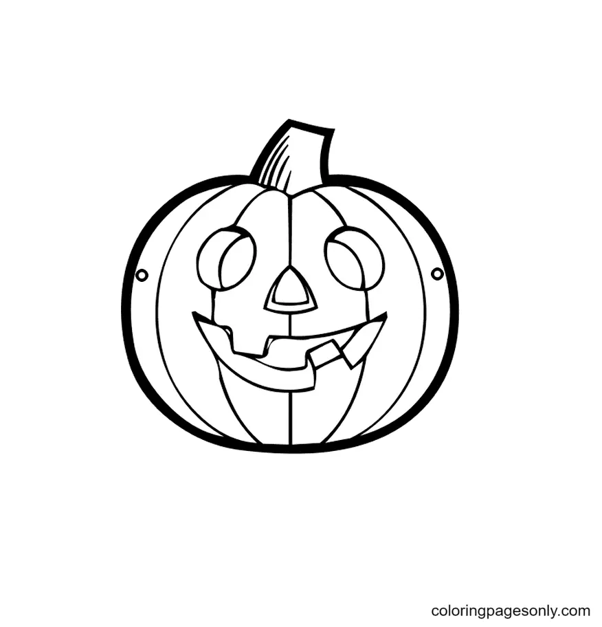 Desenhos de Abobora de Halloween Para Colorir 71