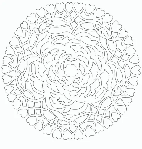 Hard Coloring Pages 128