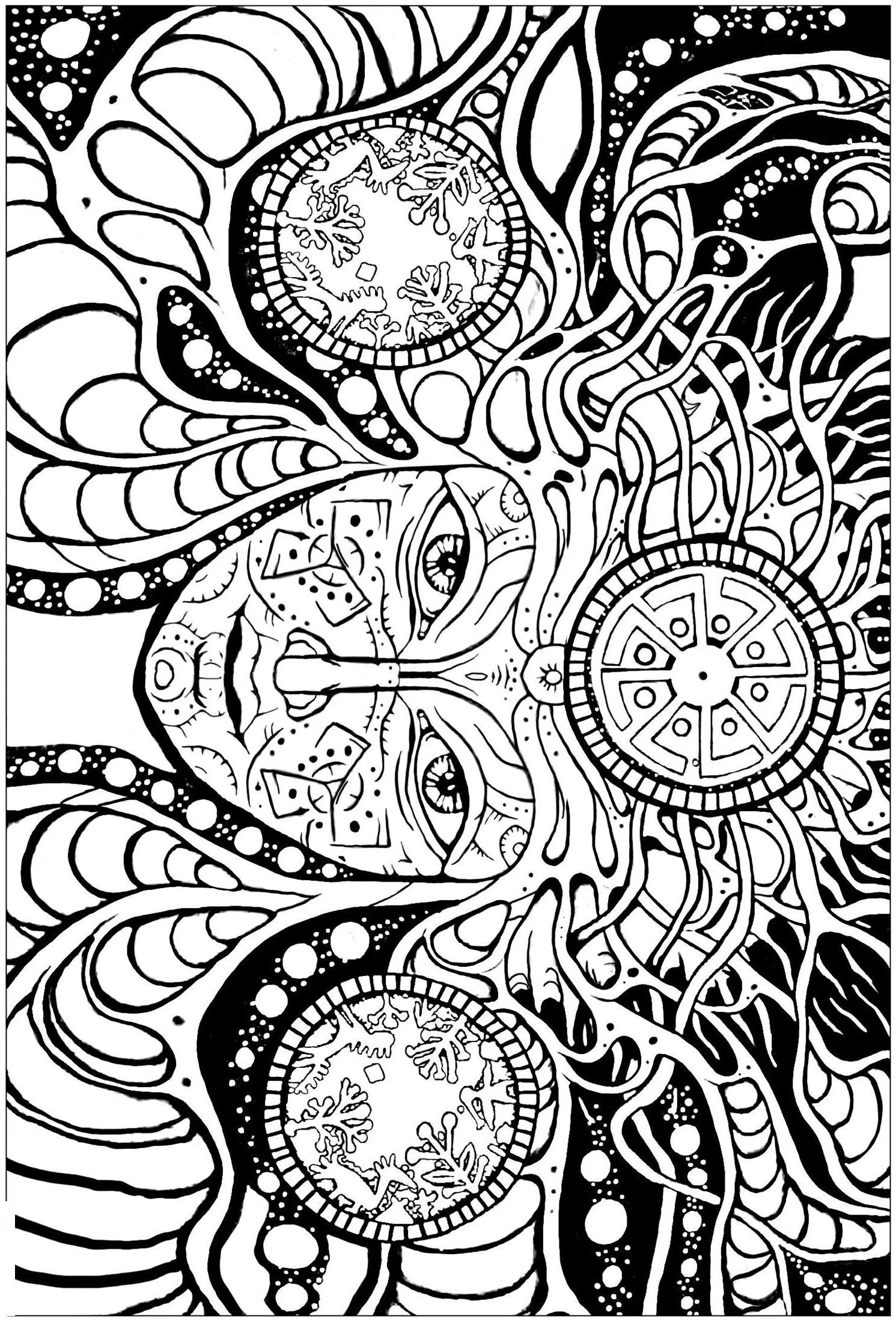 Hard Coloring Pages 38