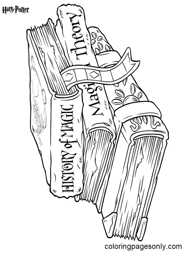 Desenhos de Harry Potter Para Colorir 18