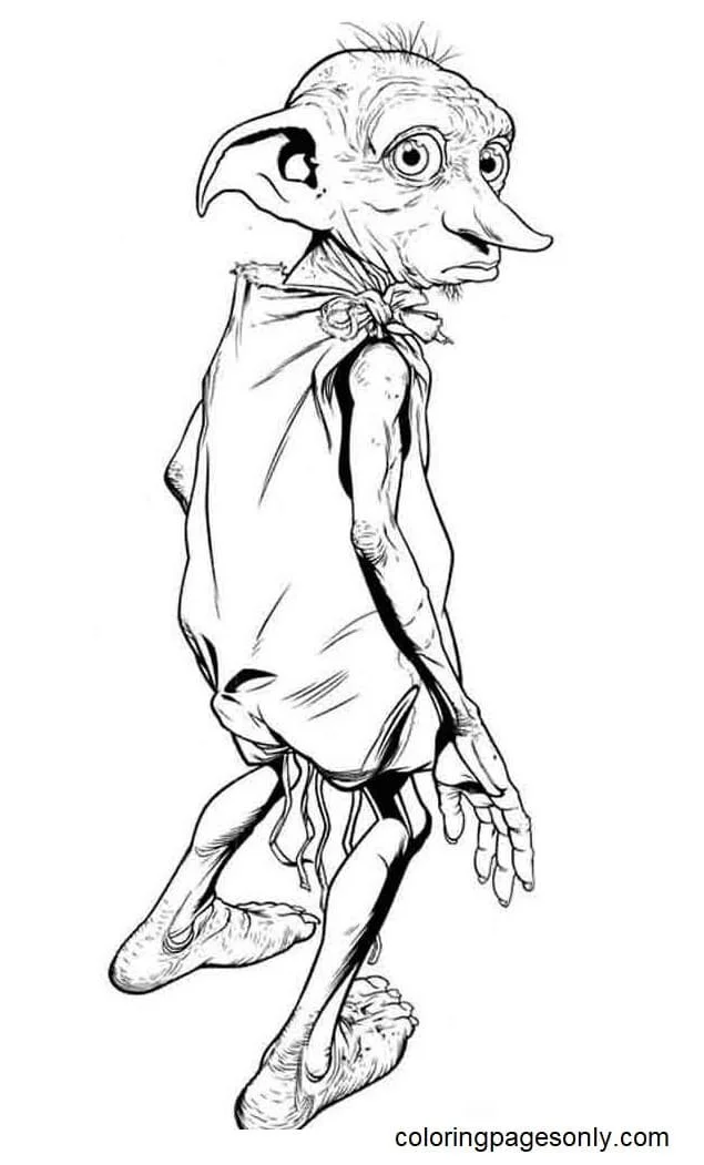 Desenhos de Harry Potter Para Colorir 30