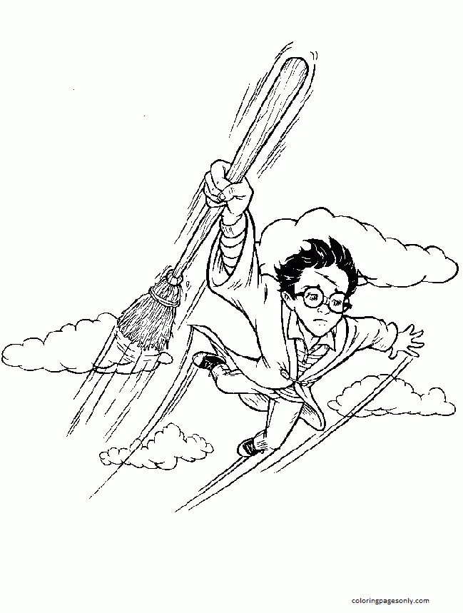 Desenhos de Harry Potter Para Colorir 34