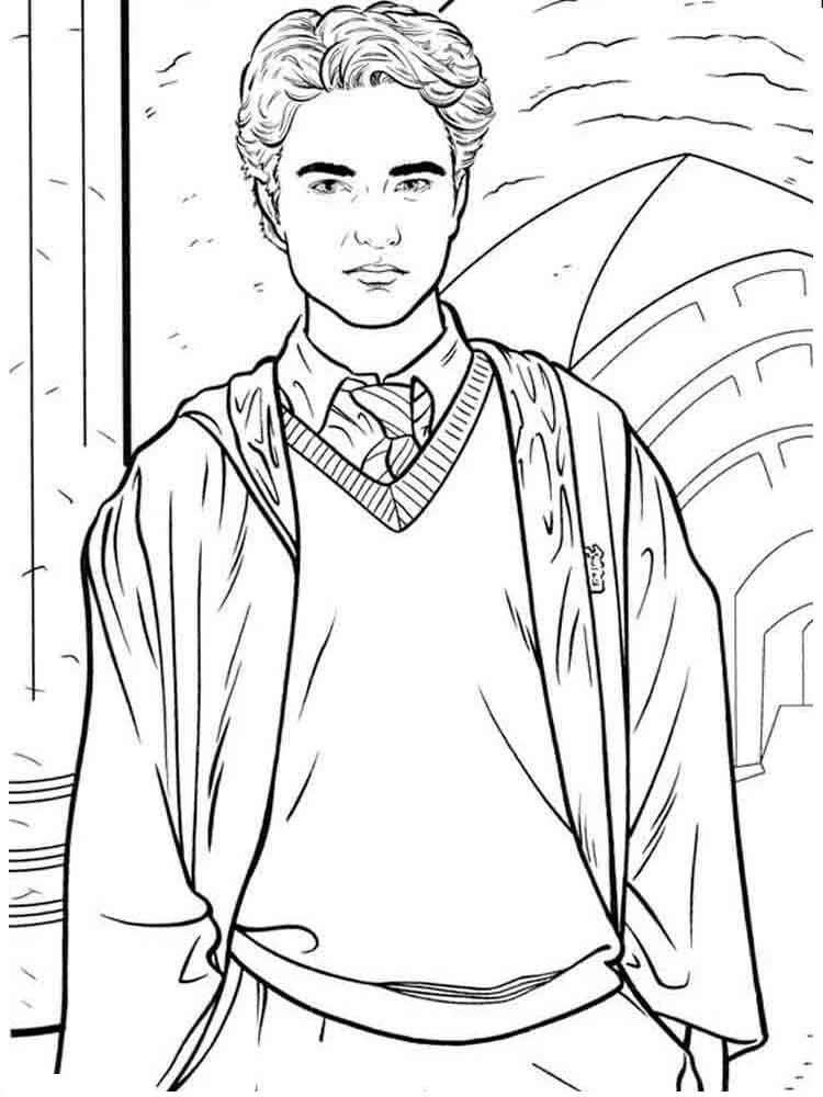 Desenhos de Harry Potter Para Colorir 39