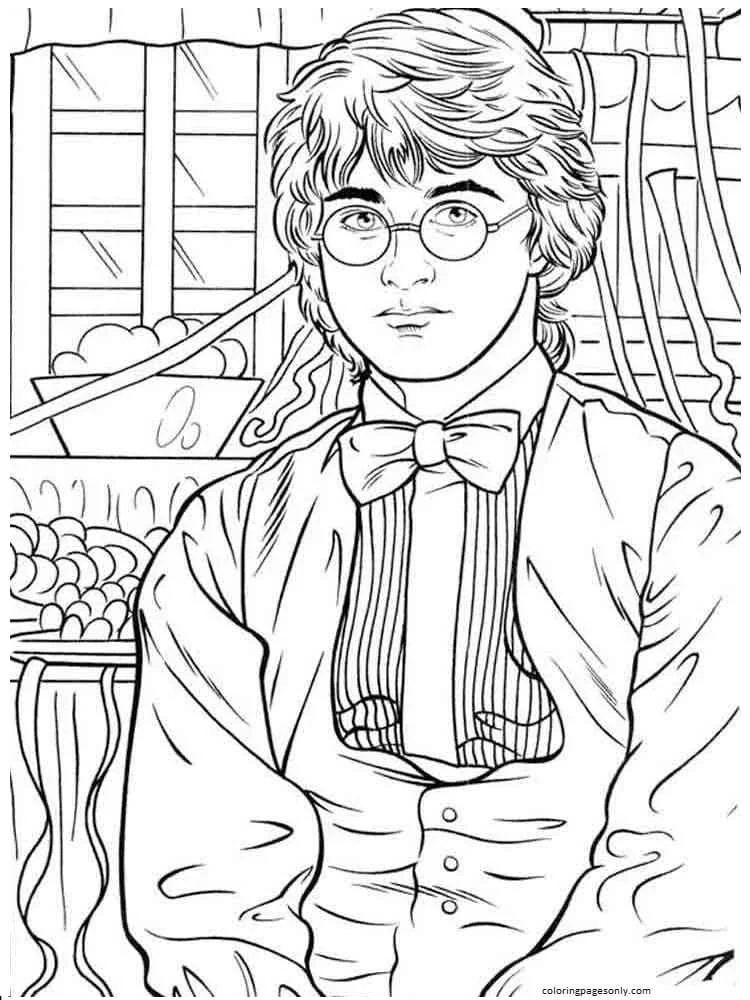 Desenhos de Harry Potter Para Colorir 41