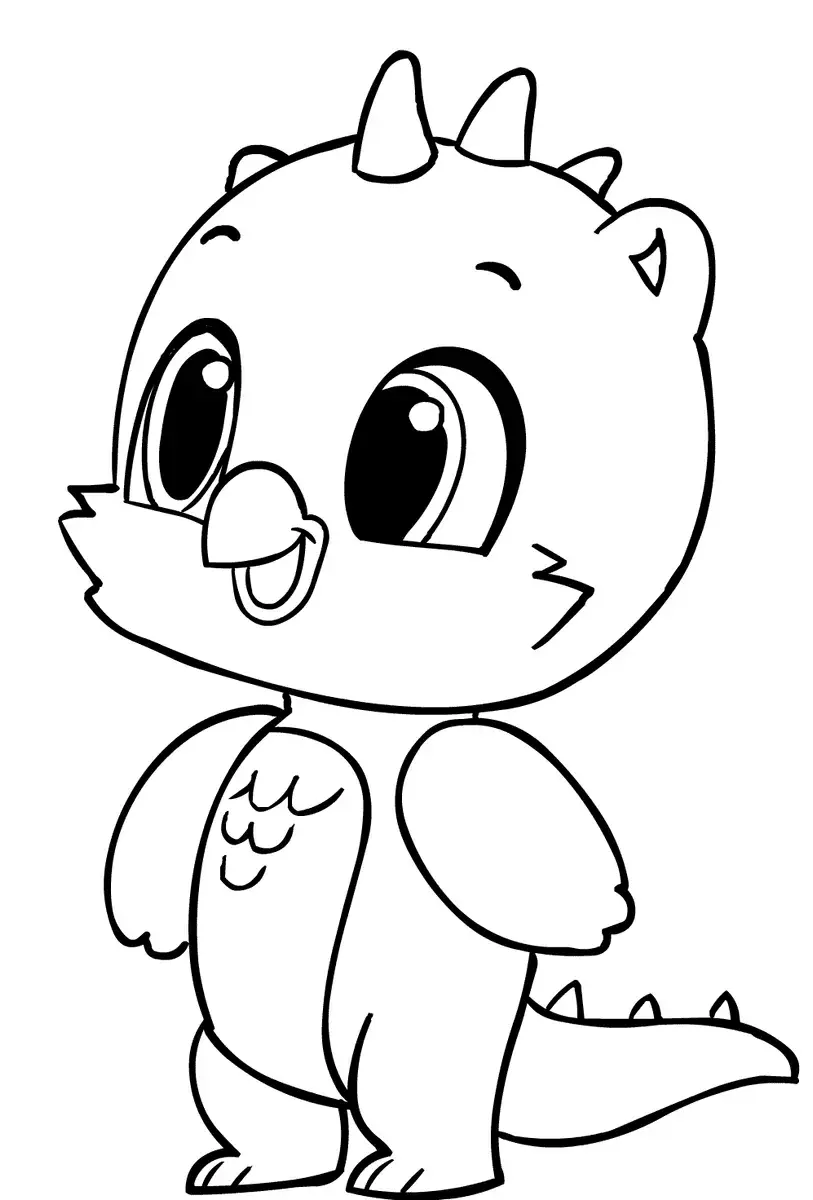 Hatchimals Coloring Pages 11