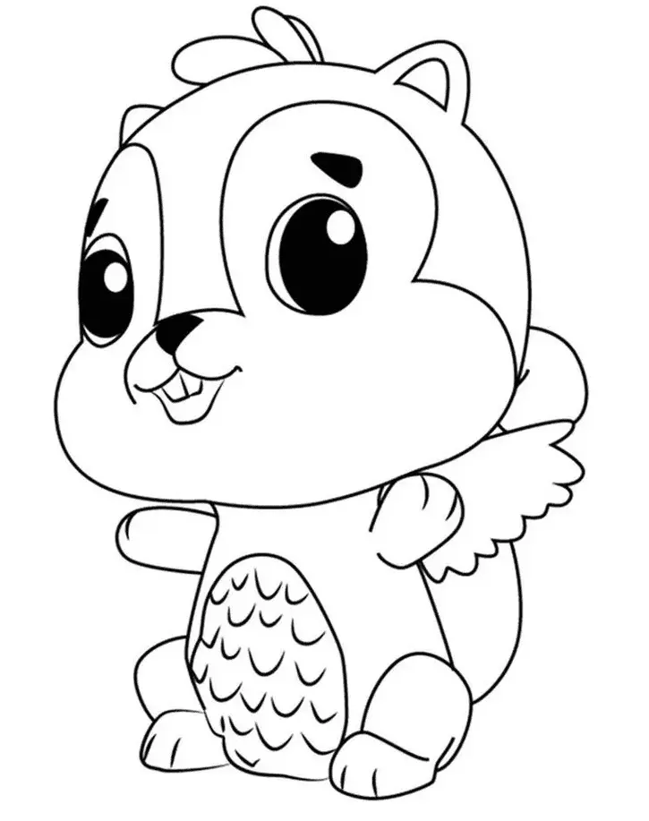 Hatchimals Coloring Pages 14