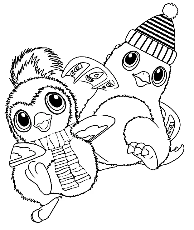 Hatchimals Coloring Pages 17
