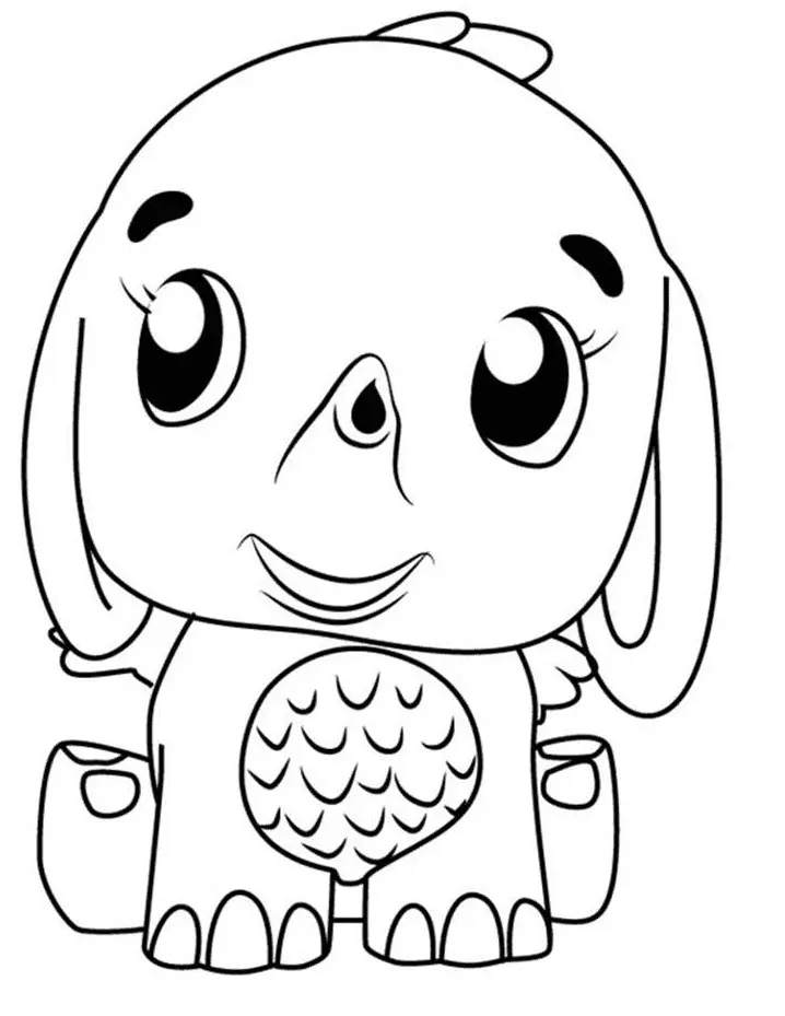 Hatchimals Coloring Pages 21