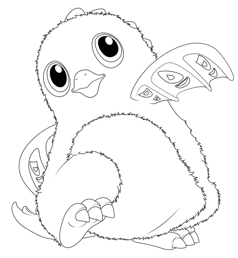 Hatchimals Coloring Pages 43