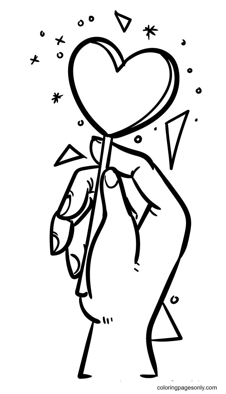 Heart Coloring Pages 41