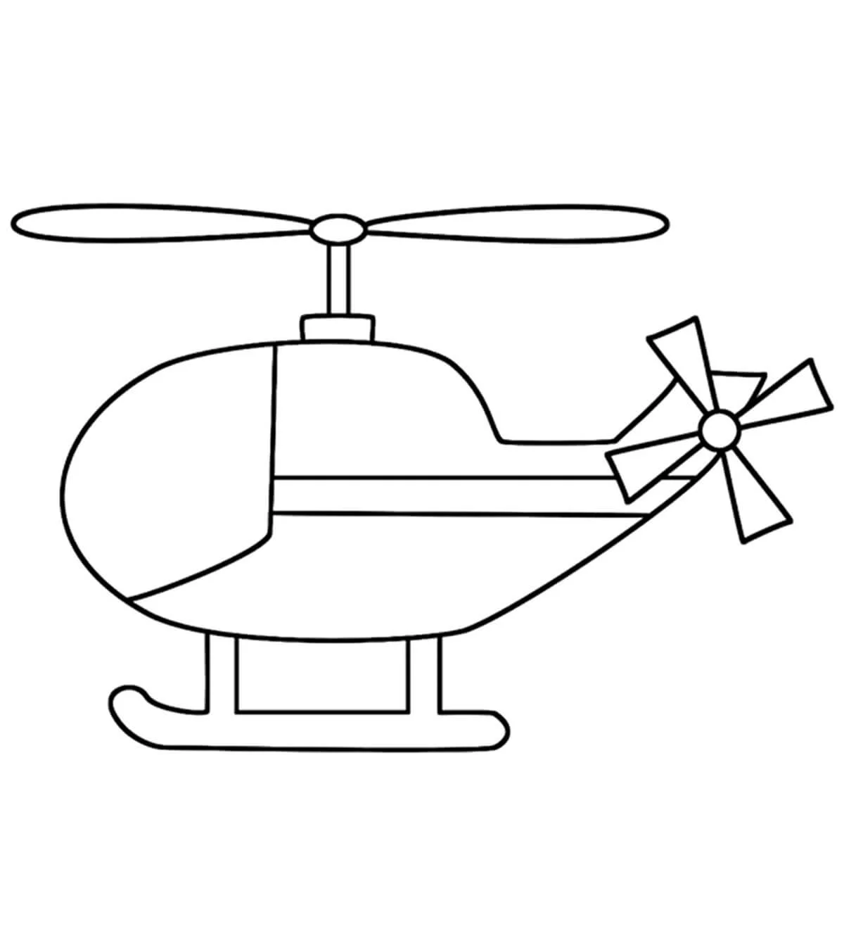 Helicopter Coloring Pages 40