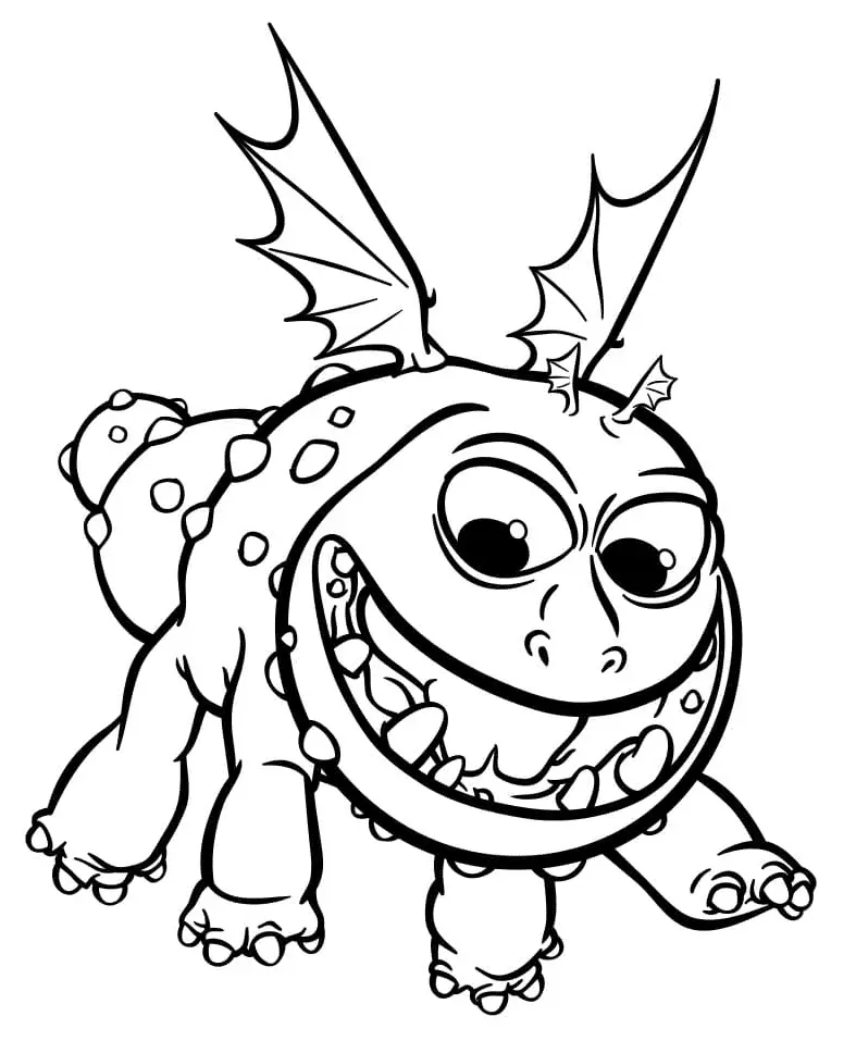 How to Train Your Dragon Coloring Pages 33