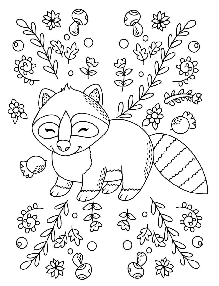 Hygge Scandinavian Coloring Pages 13