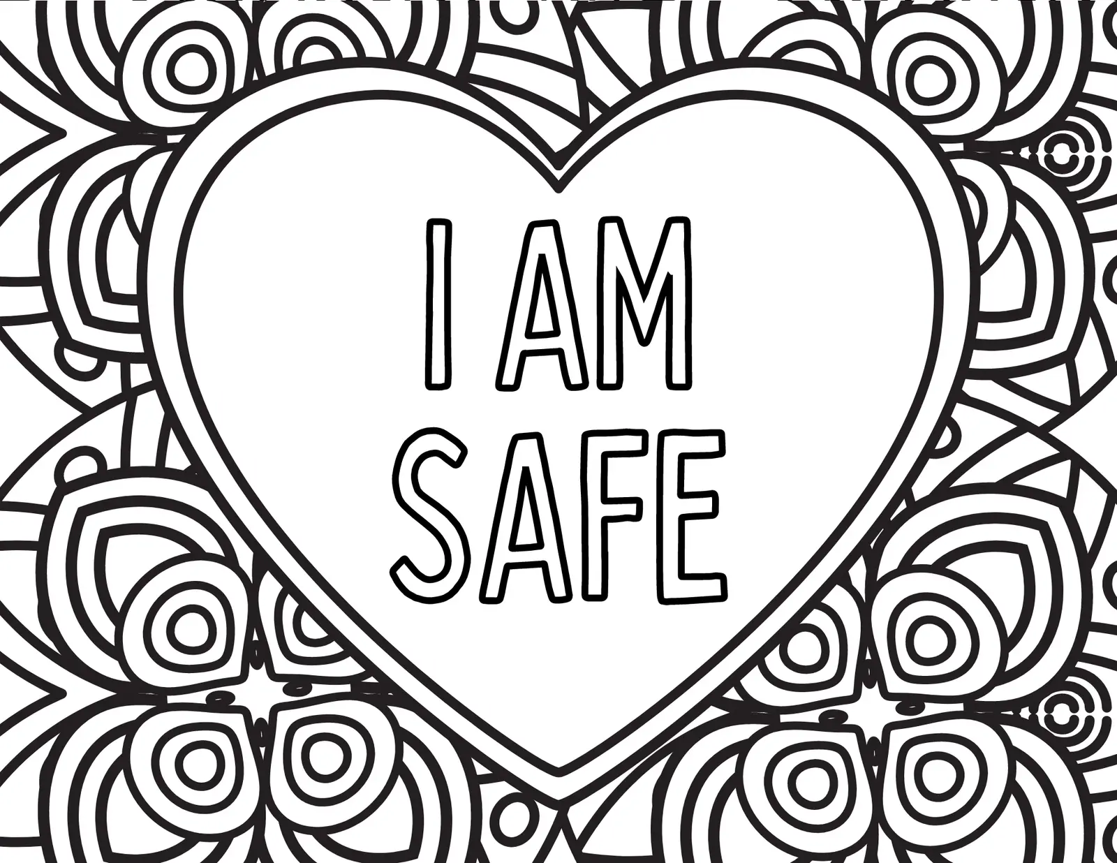 I Am Enough Coloring Pages 5