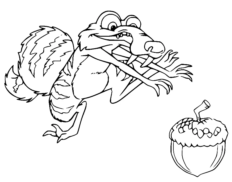 La Edad De Hielo Para Colorear 21