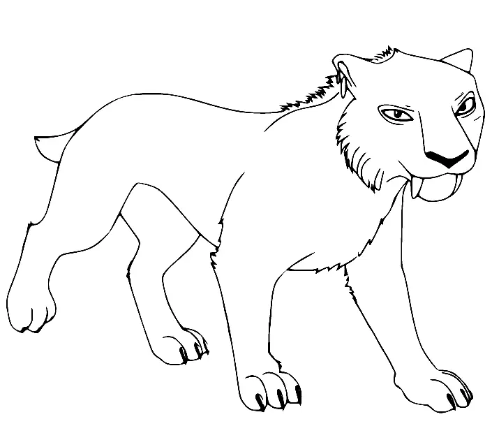 La Edad De Hielo Para Colorear 5