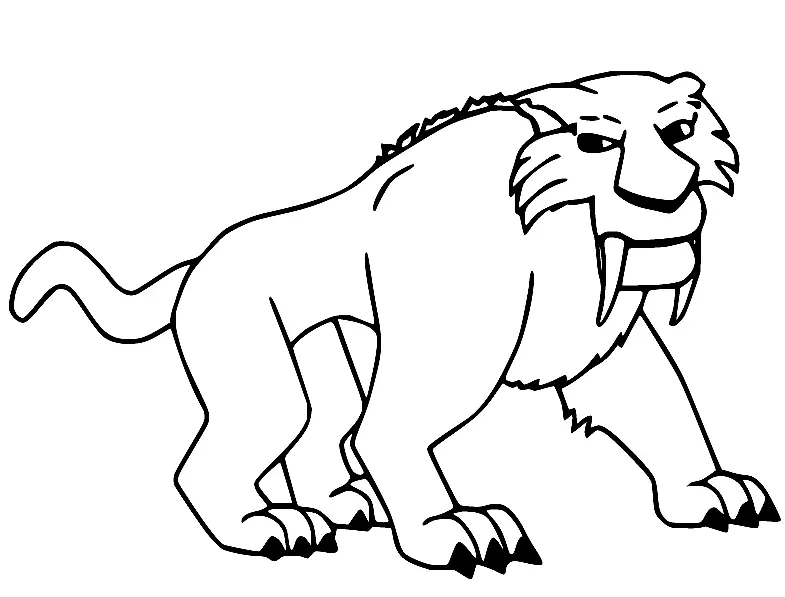 La Edad De Hielo Para Colorear 8