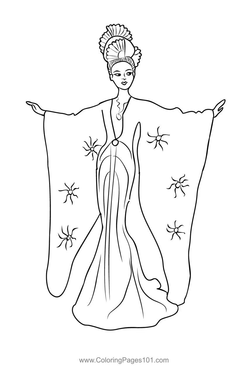 Indonesia Coloring Pages 4